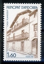 Andorra Frans 347 1983 postfris, Ophalen of Verzenden, Overige landen, Postfris