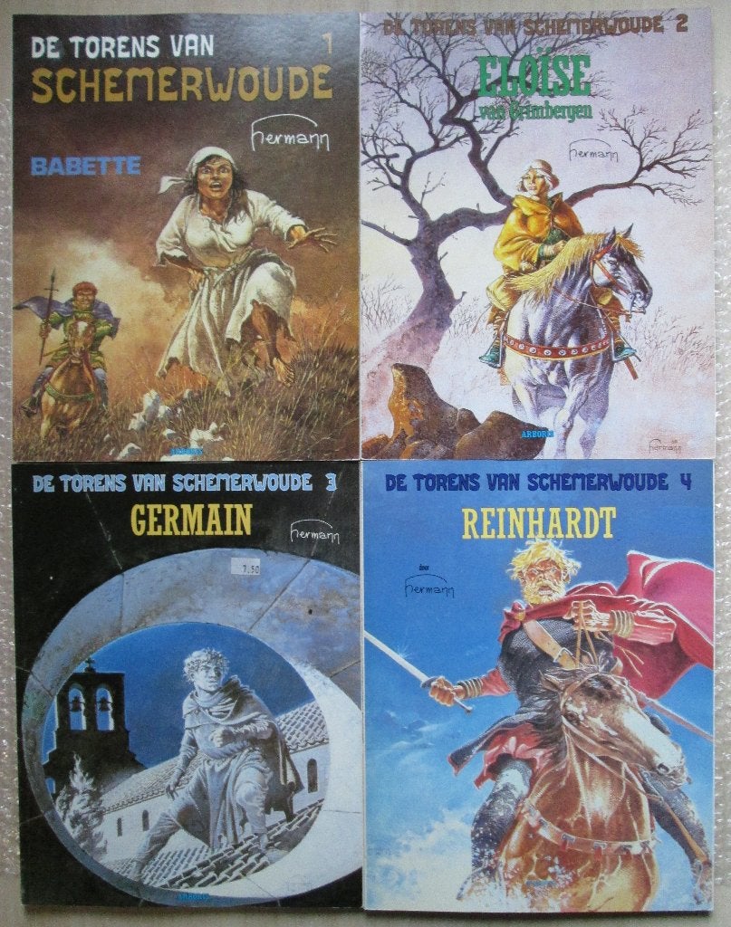 De torens van Schemerwoude 1, 2, 3 & 4 (SC), Boeken, Stripboeken, Meerdere stripboeken, Ophalen of Verzenden, Nieuw, Hermann