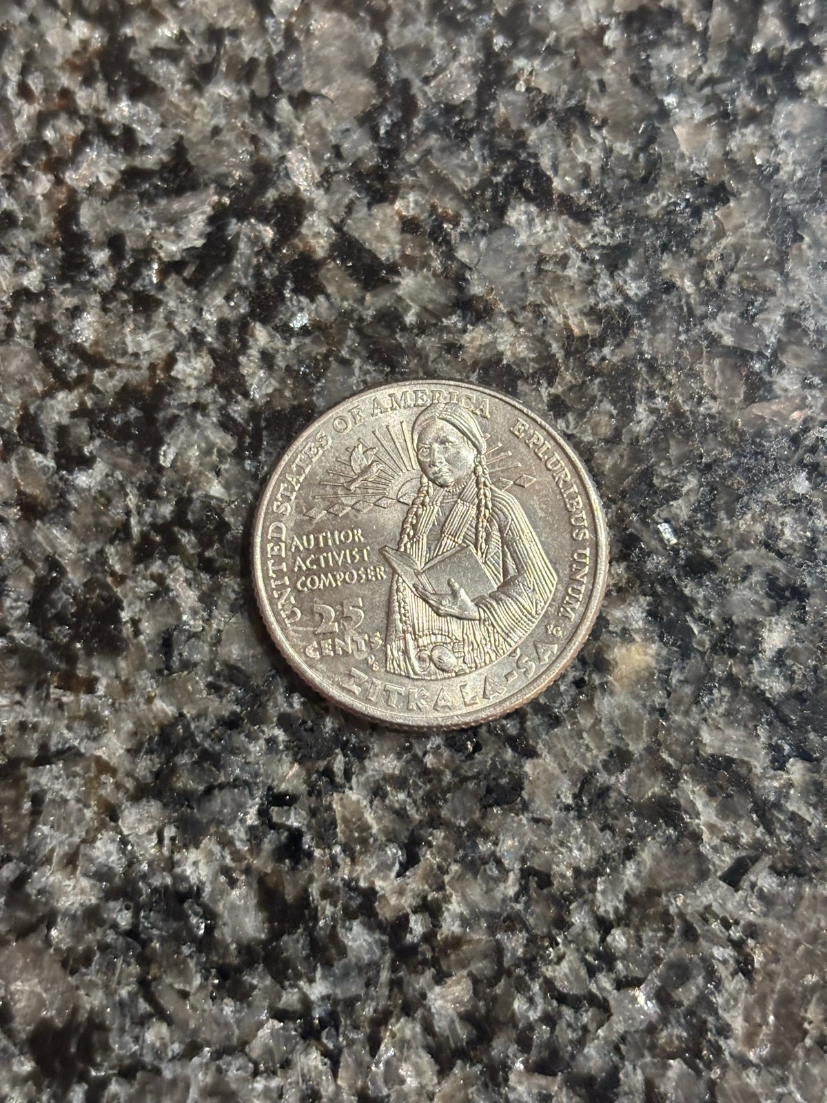 Amerikaanse Quarter Dollar 2024 - Zitkala-Sa, Verzenden, Noord-Amerika, Losse munt