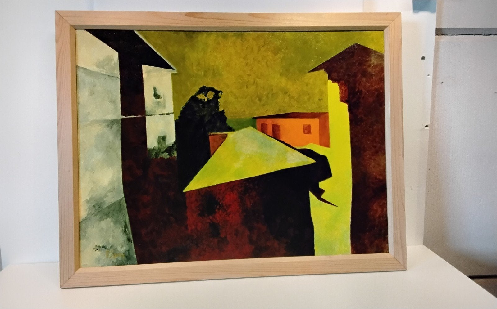 Schilderij "Niépce II" door Esther Sprey - Abstracte Kunst, Ophalen