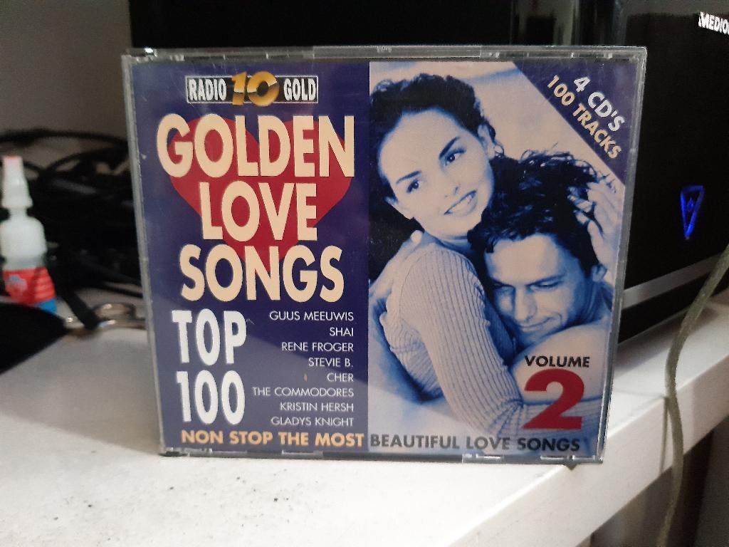 Golden Love Songs top 100 4 cd's (Z197-80), Ophalen of Verzenden, Zo goed als nieuw, Pop