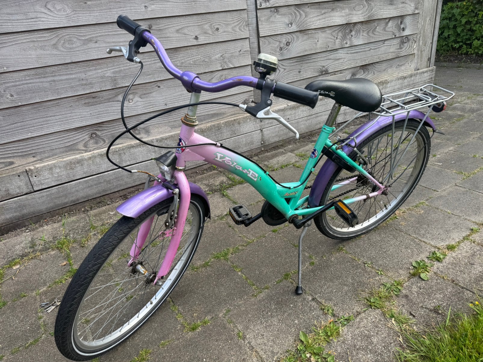 Meisjes fiets 24inch, Fietsen en Brommers, Fietsen | Meisjes, Ophalen, Terugtraprem, Handrem, Gebruikt