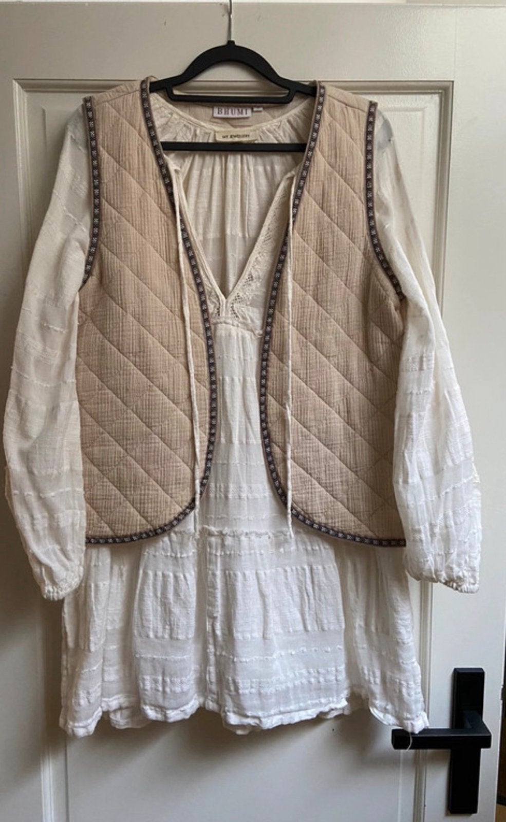 Maat M My Jewellery Witte Jurk met Gilet - Zo goed als nieuw, Kleding | Dames, Jurken, Ophalen of Verzenden, Zo goed als nieuw