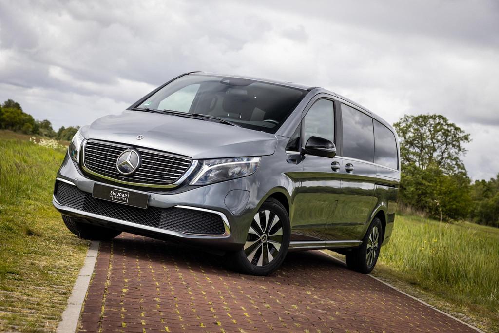 Mercedes-benz EQV 300 90kWH Avantgarde VOL OPTIE, Stof, Gebruikt, Overige kleuren, 7 stoelen