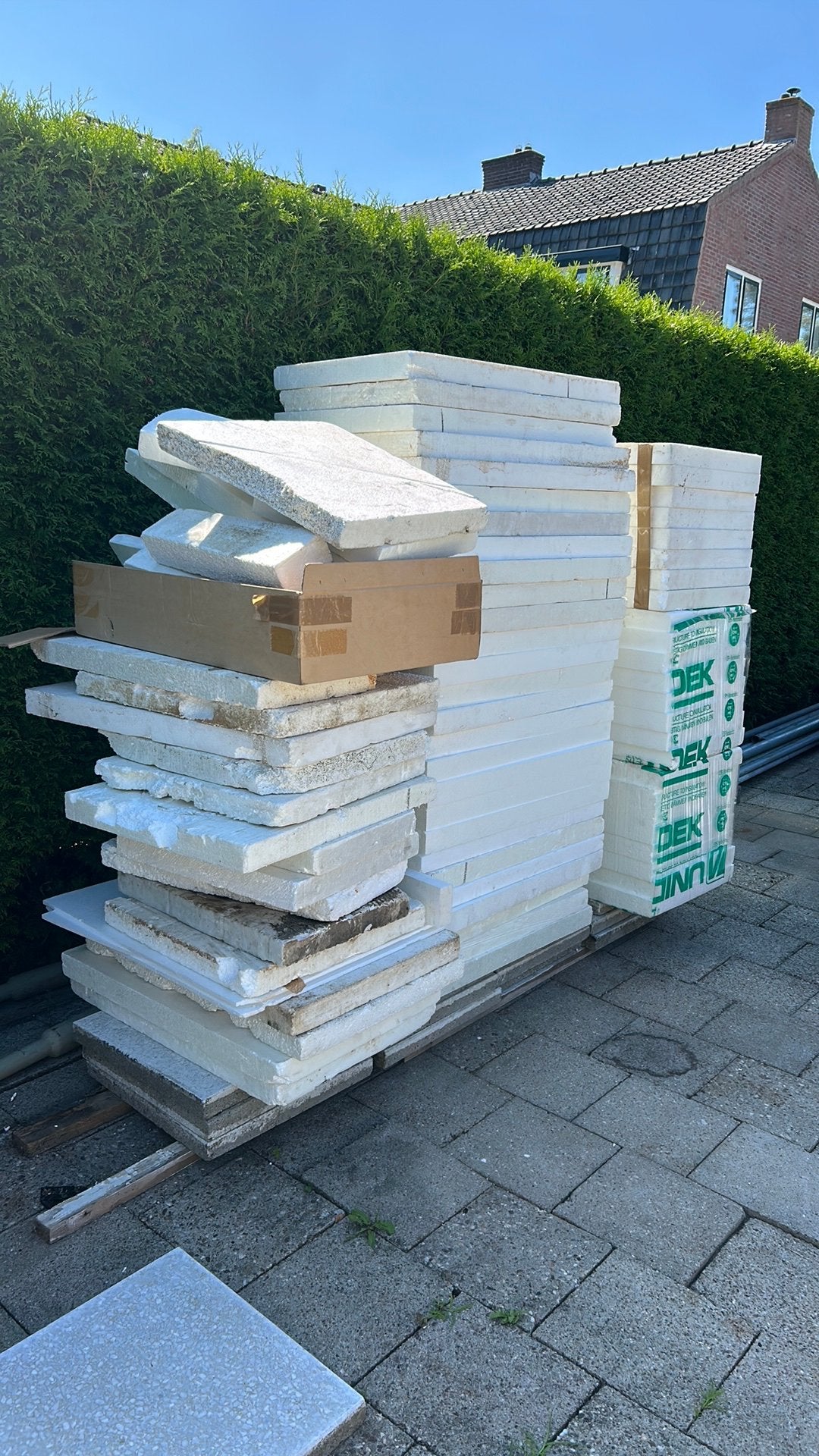 Tempex platen 6cm, Ophalen, 4 tot 8 cm, Zo goed als nieuw, 15 m² of meer