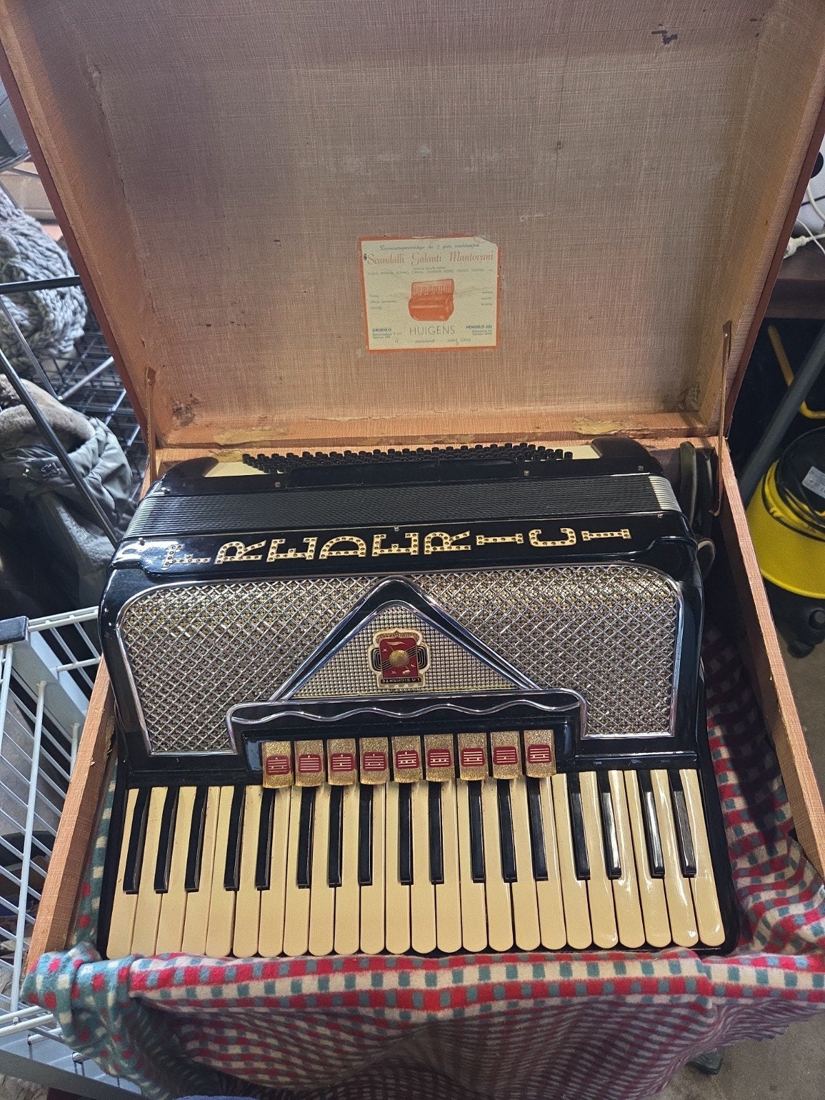 Accordeon Frederici la diamante, Muziek en Instrumenten, Accordeons, Gebruikt, Toetsaccordeon, X, 120-bas