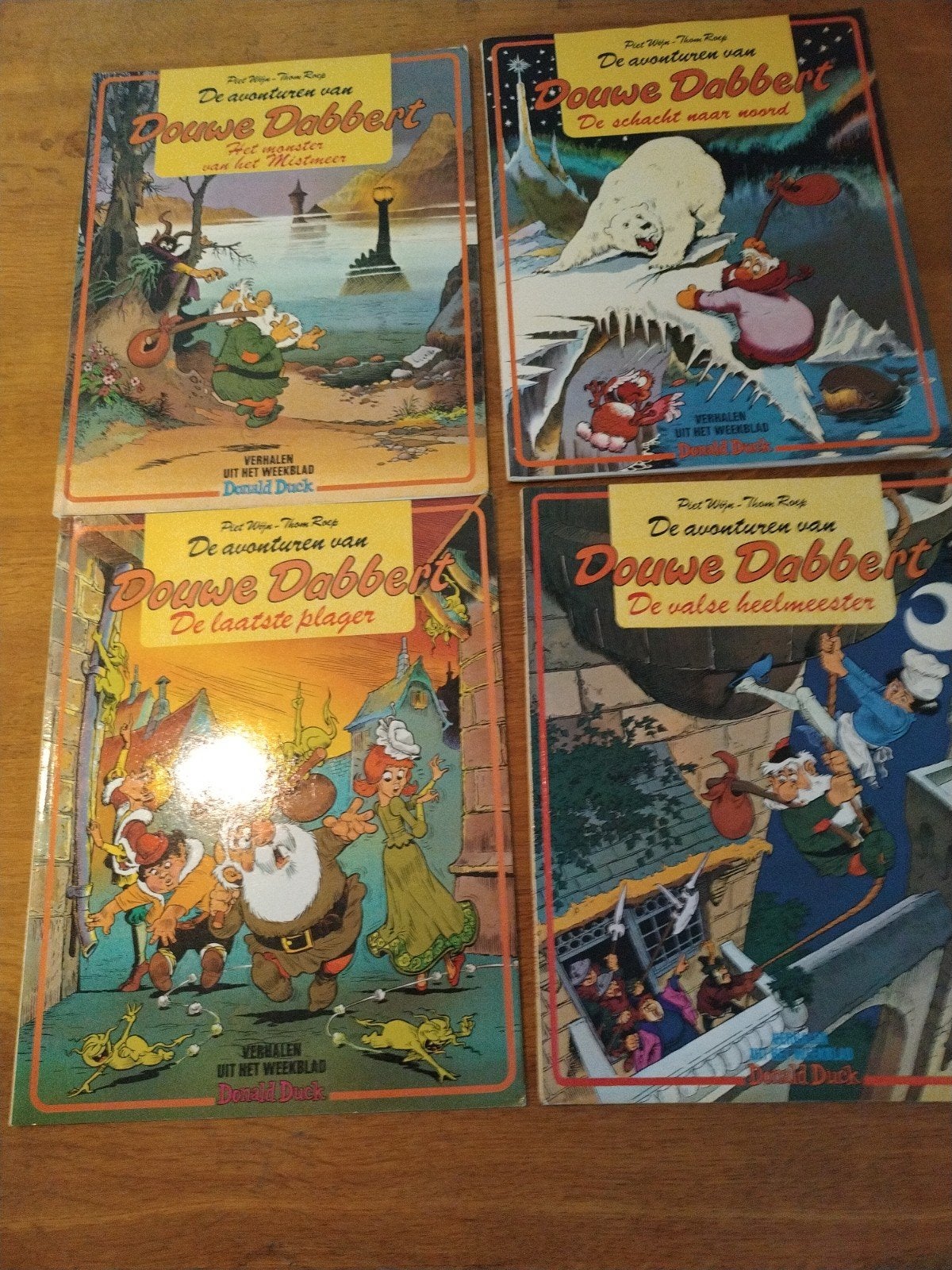 Douwe Dabbert stripboeken - 4 delen, Boeken, Stripboeken, Meerdere stripboeken, Ophalen of Verzenden, Gelezen, Piet Wijn, Thom Roep