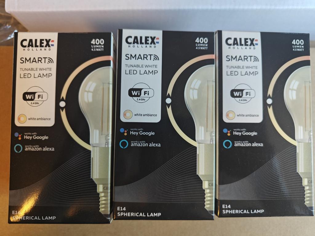 Calex Smart (3st.) E14 LED Lamp Tunable White 400 Lumen, Ophalen of Verzenden, Nieuw
