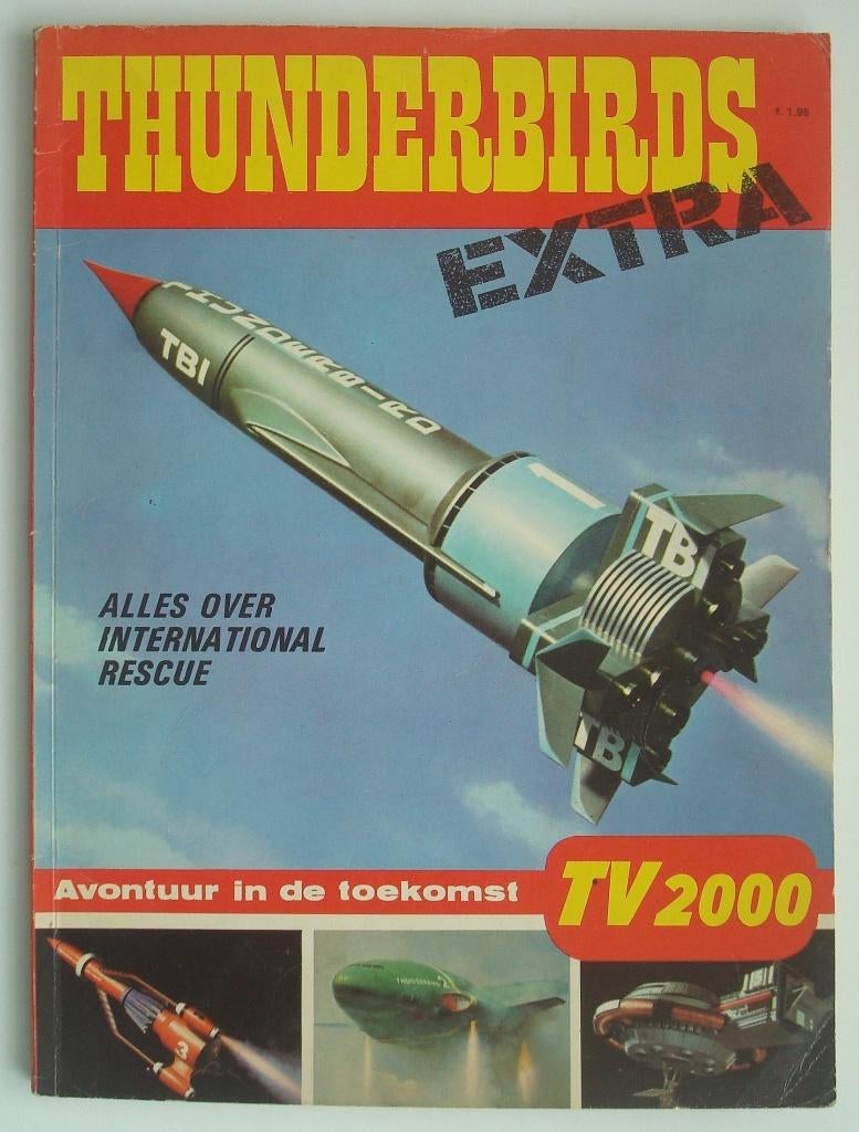 Thunderbirds Extra 1, 1e druk uit 1966, Boeken, Stripboeken, Eén stripboek, Ophalen, Gelezen