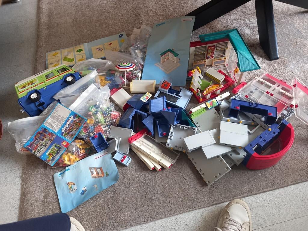 Grote big shopper vol met Playmobil winkelcentrum ., Kinderen en Baby's, Speelgoed | Playmobil, Ophalen