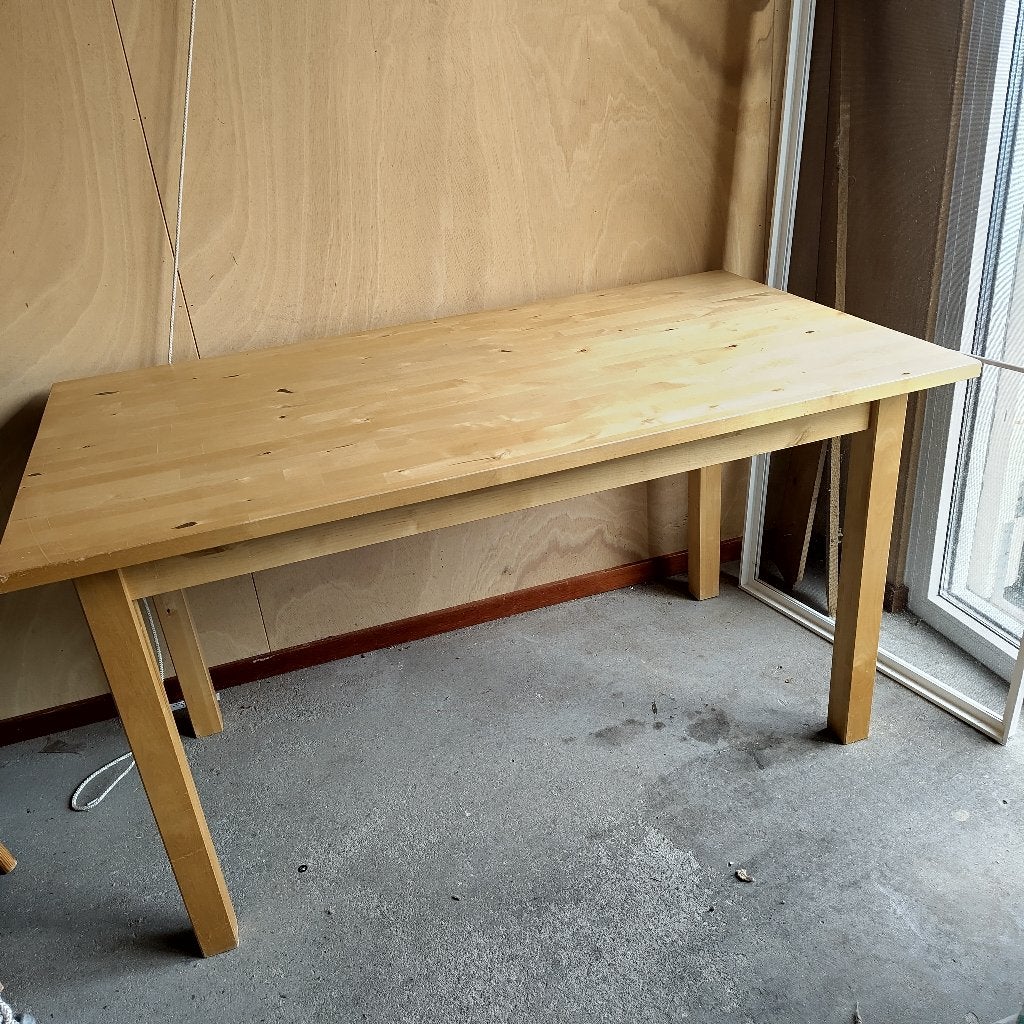 Eettafel gratis af te halen, Ophalen, Gebruikt, 100 tot 150 cm, 50 tot 100 cm