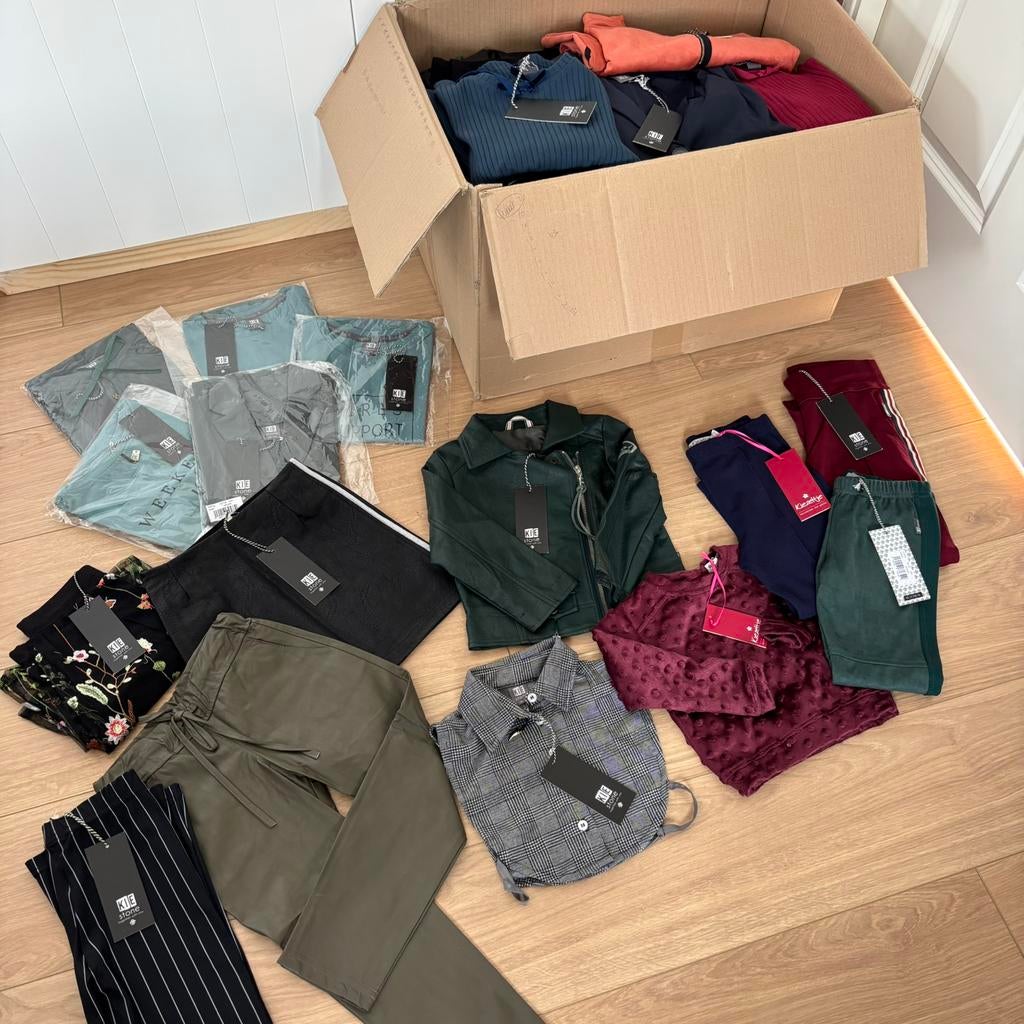 Nieuwe partij baby- & kinderkleding, 102 stuks, Ophalen of Verzenden, Nieuw