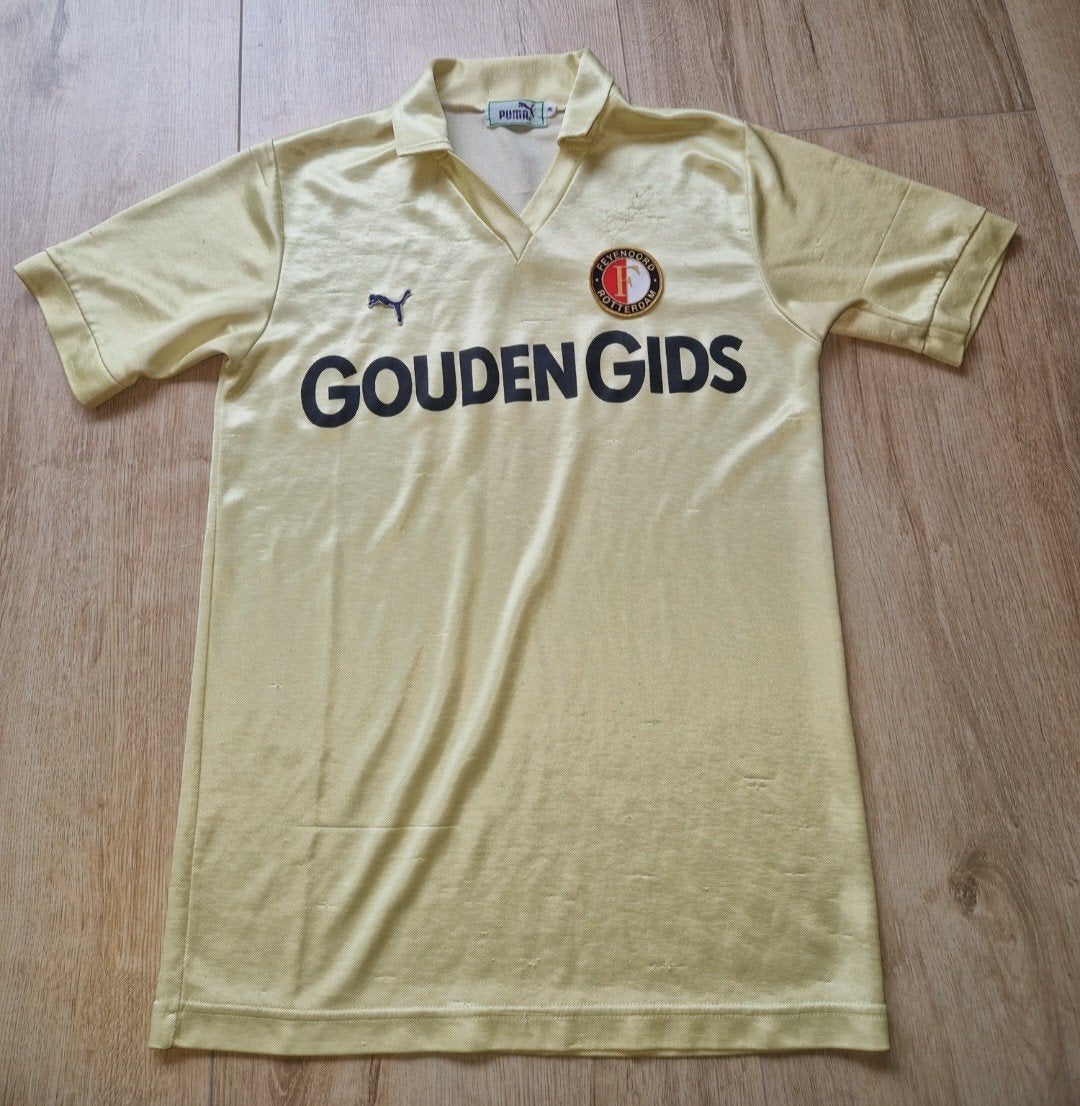 Feyenoord gouden gids shirt 1983 1984, Ophalen of Verzenden