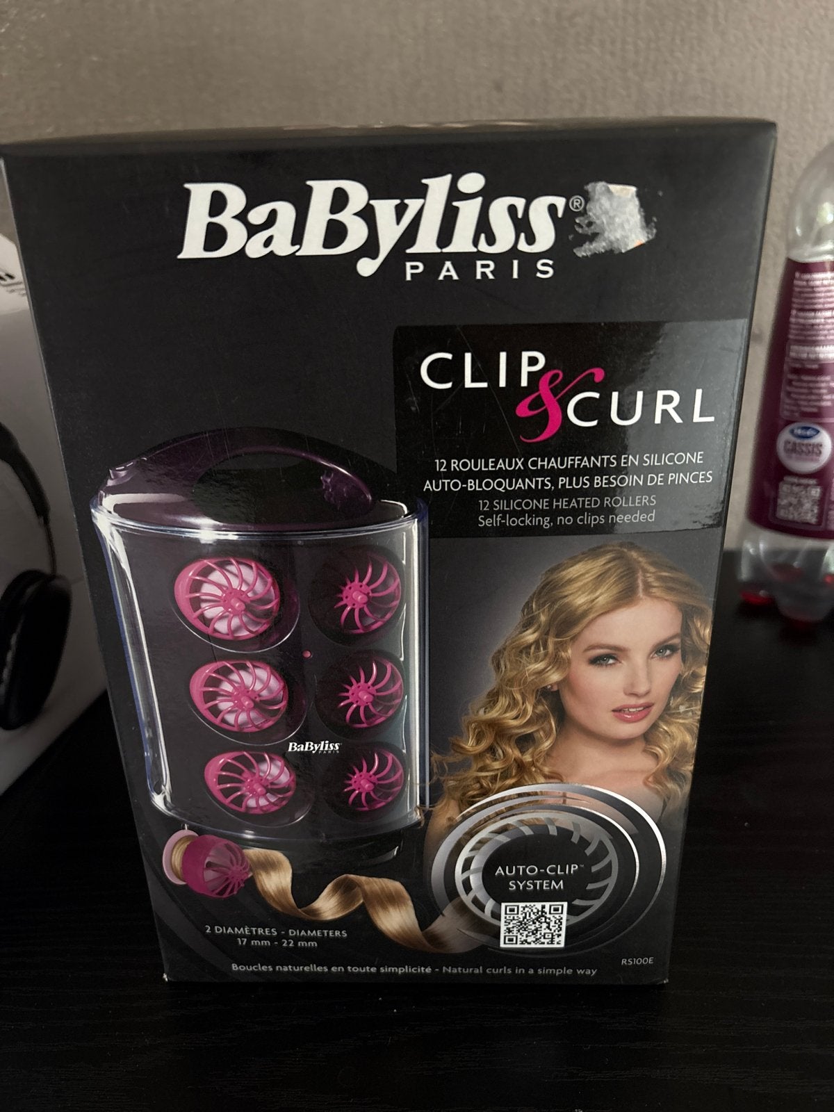 BaByliss Clip & Curl krulset - Slechts 2x gebruikt, Ophalen of Verzenden, Zo goed als nieuw, Haarverzorging
