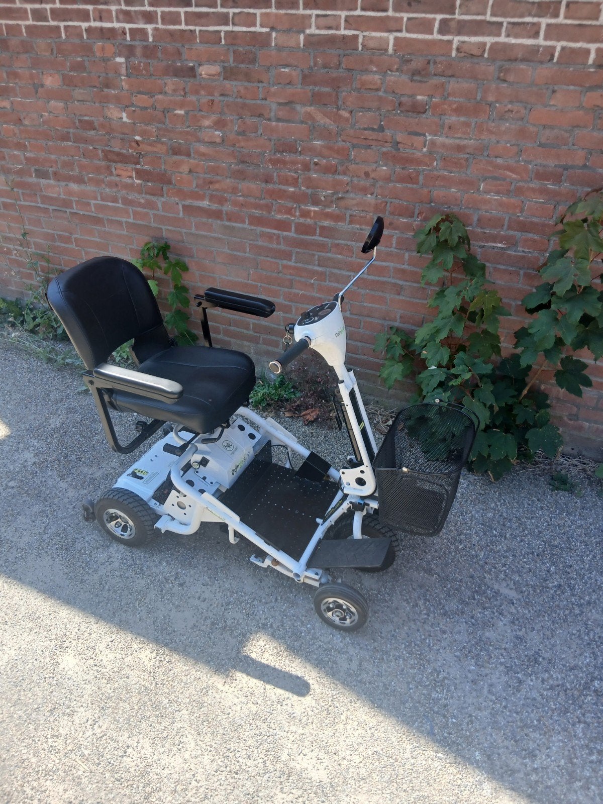 Opvouwbare. Scootmobiel, Ophalen, Gebruikt