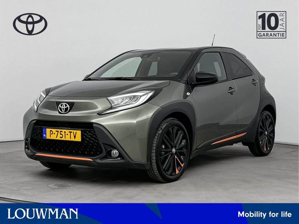 Toyota Aygo X 1.0 VVT-i S-CVT Limited | Parkeersensoren | Au, Auto's, 12 maanden, Stof, Gebruikt, 4 stoelen