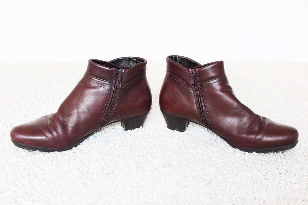 Mooie Leren Gabor Enkellaarsjes (Maat 6,5|39,5) s16 € 35,-, Kleding | Dames, Schoenen, Overige kleuren, Lage of Enkellaarzen, Gabor