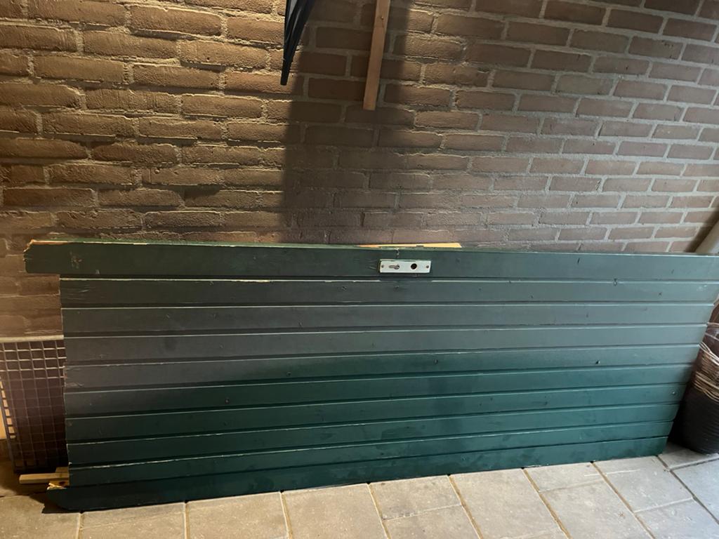 Buitendeur deur schuurdeur, Ophalen of Verzenden, Buitendeur, 200 tot 215 cm