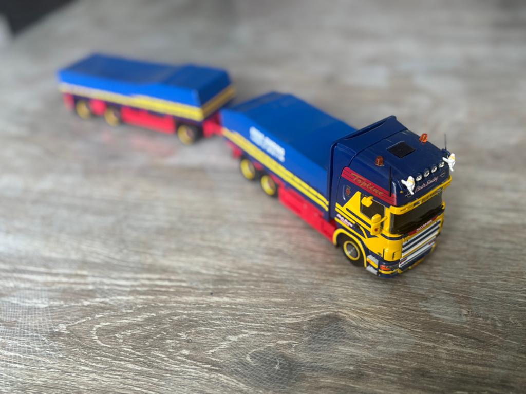 Tekno Scania brdr sinding, Ophalen of Verzenden, Zo goed als nieuw, Bus of Vrachtwagen, Tekno