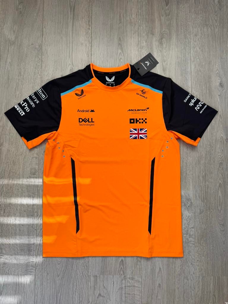 McLaren T-Shirt Lando Norris maat M, Kleding | Heren, Ophalen of Verzenden, Zo goed als nieuw, Voetbal