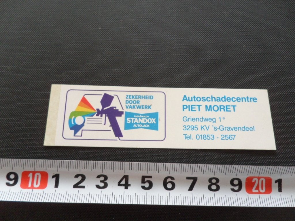 sticker 's-gravendeel, Ophalen, Zo goed als nieuw