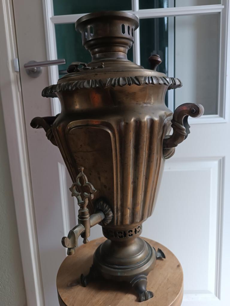 Oud Russisch Samovar van tsjar tijden, Ophalen of Verzenden