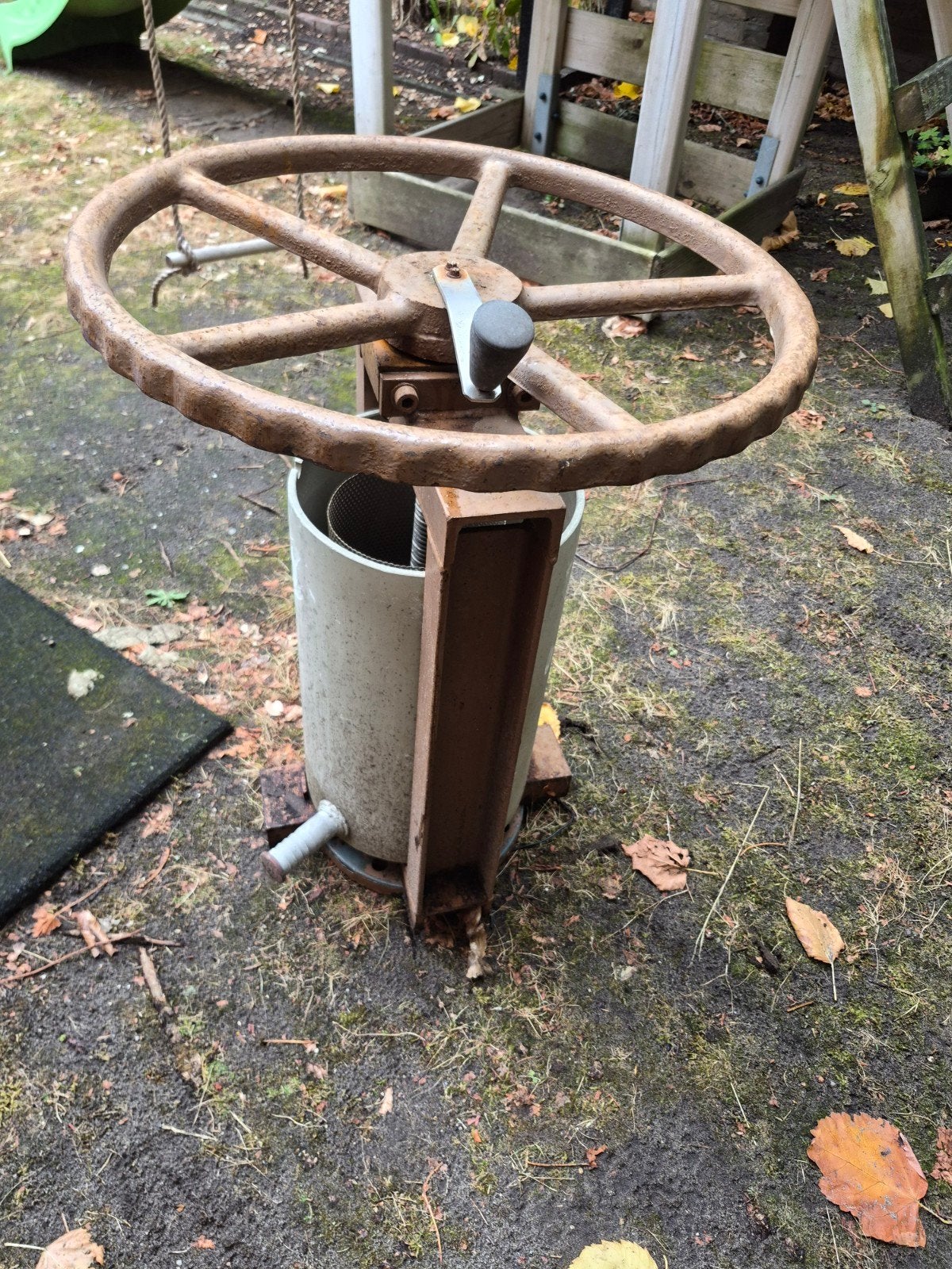 Complete Wijnmaakset met Fruitpers en Accessoires, Ophalen, Gebruikt