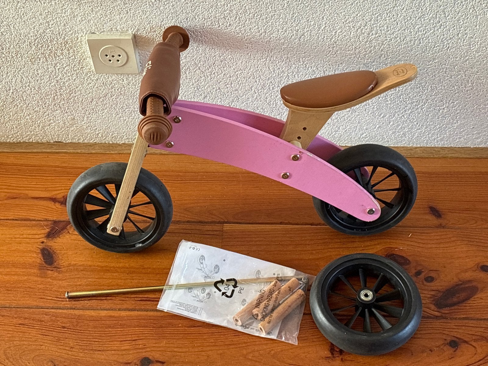 Bandits and Angels loopfiets roze, Ophalen of Verzenden, Gebruikt, Minder dan 16 inch