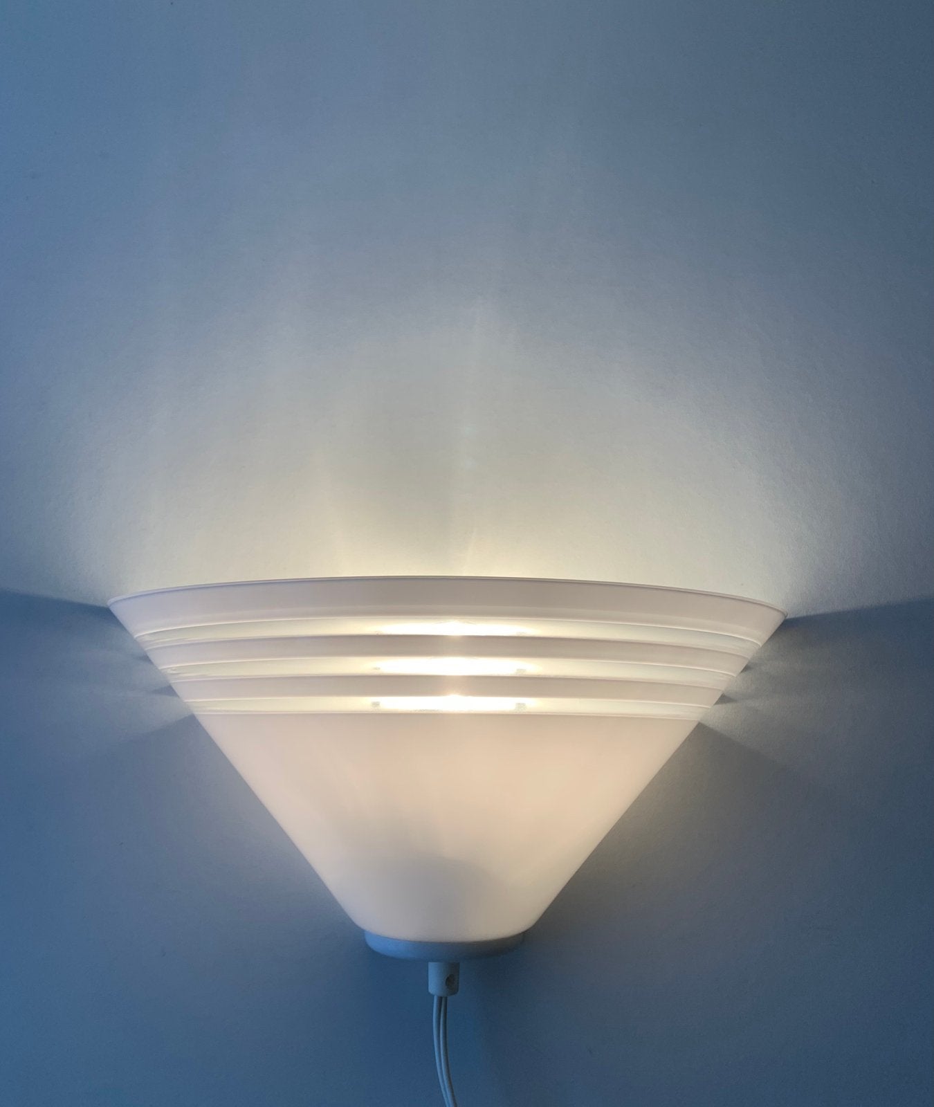 Dijkstra wall lamp 80s silence of the lamps, Kunststof, Gebruikt, E14 (klein), Ophalen of Verzenden