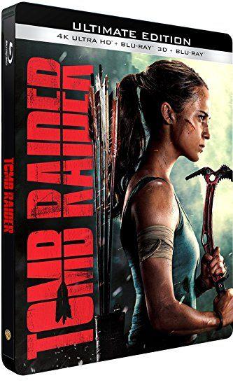 Tomb Raider 4K Ultra HD 3D 2D Blu Ray Limited Steelbook., Cd's en Dvd's, Blu-ray, Ophalen of Verzenden, Nieuw in verpakking, Actie