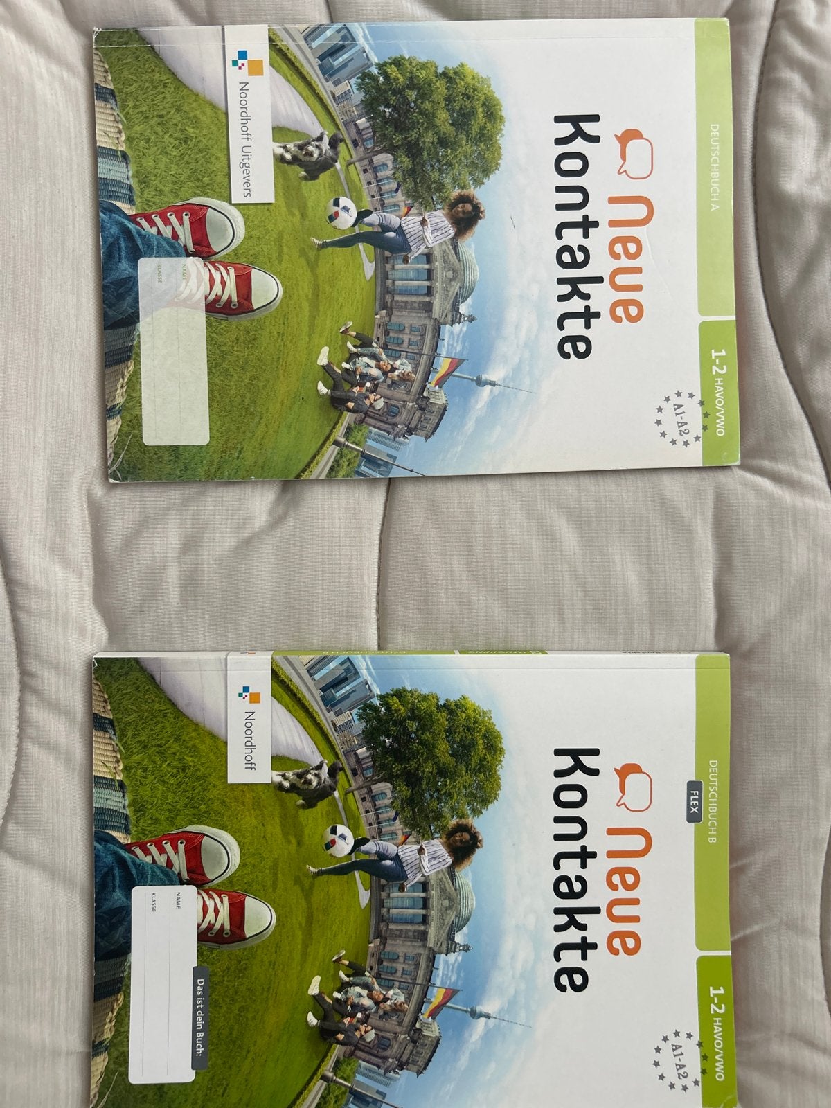 Neue Kontakte 1/2 havo/vwo boek A+B, Ophalen, Gelezen, HAVO, Duits