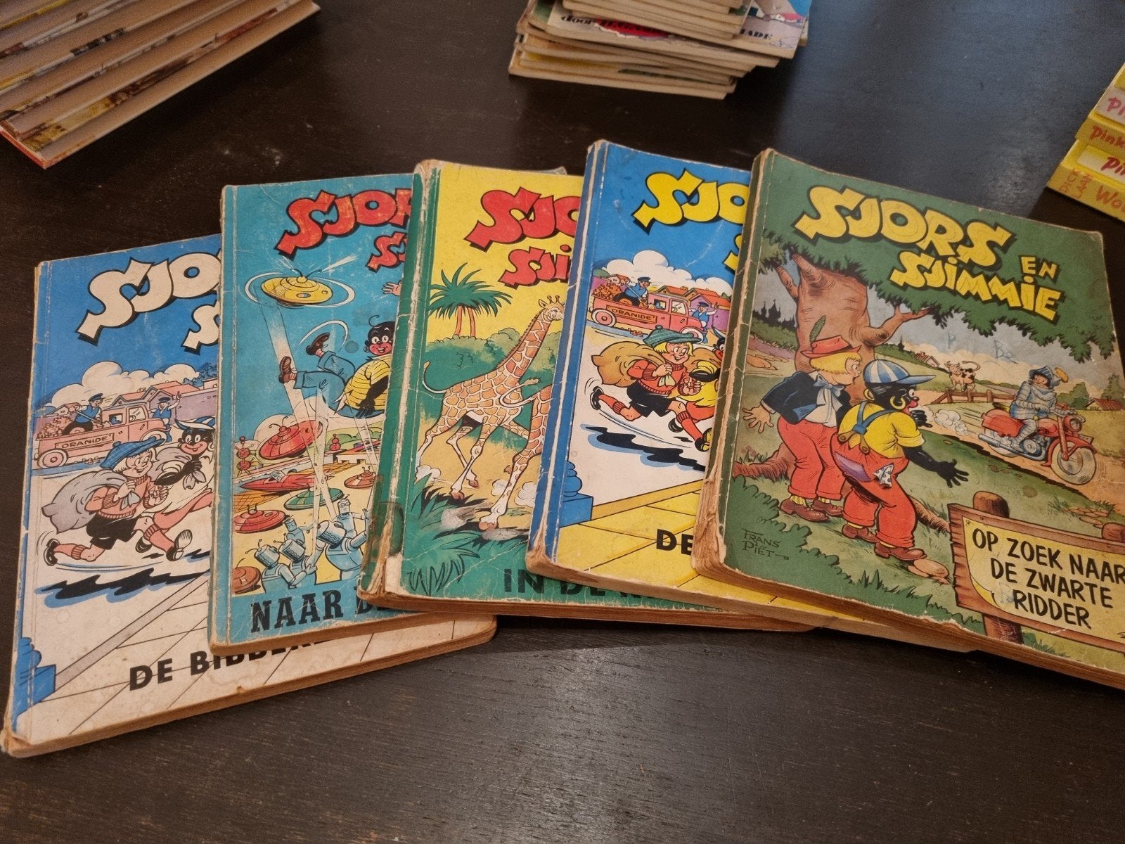 sjors en sjimmie, Meerdere comics, Ophalen of Verzenden, Gelezen, Europa
