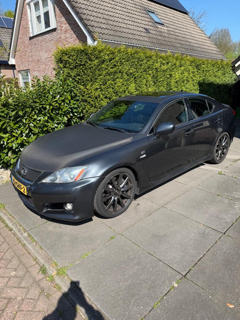 Lexus IS F 5.0 V8 Vvt-ie AUT 2008 Grijs, Auto's, Lexus, Automaat, Stoelverwarming, Achterwielaandrijving, 8 cilinders