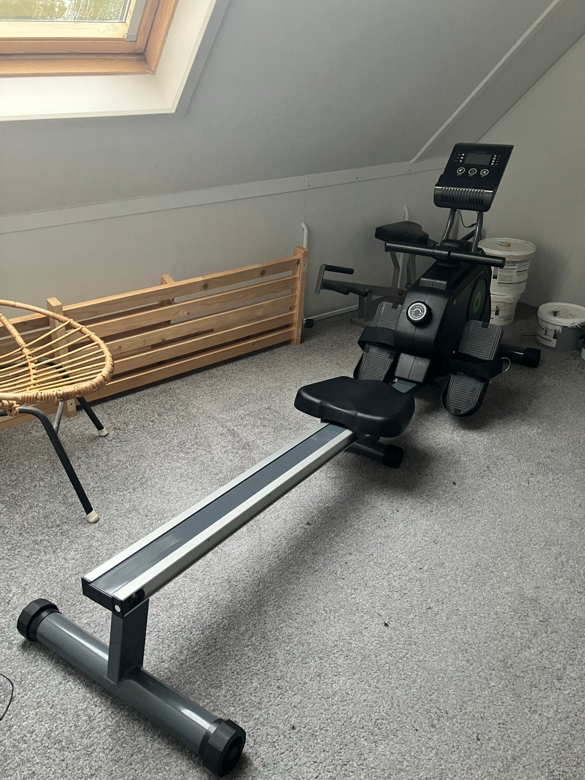 Tunturi Cardio Fit R30 Roeitrainer - Zo goed als nieuw, Armen, Ophalen of Verzenden, Zo goed als nieuw, Metaal