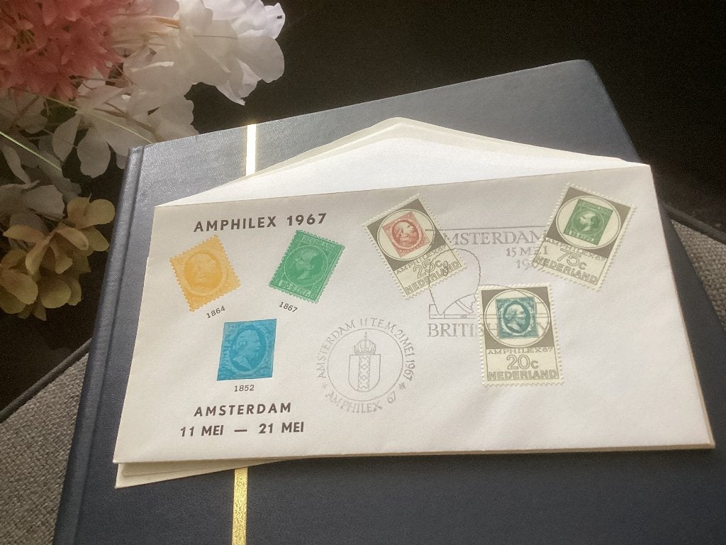 No3579 Amphilex 15 mei 1967 Nederland jaargangen fdc 1963, Ophalen of Verzenden, Onbeschreven, Nederland
