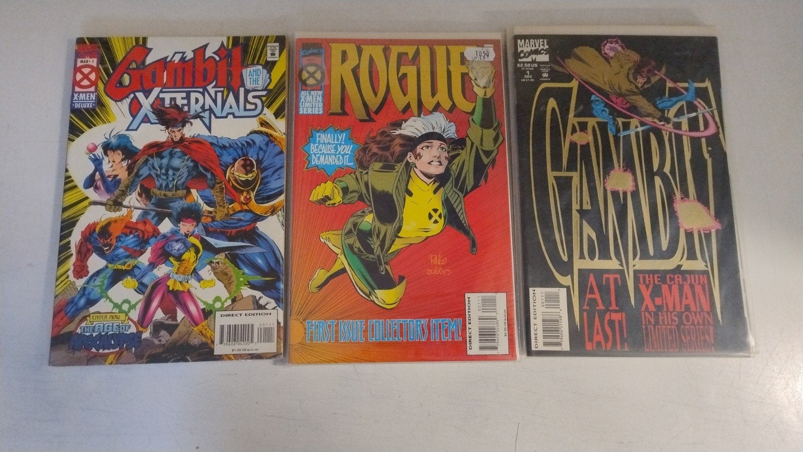 Marvel X-Men Comics: Gambit & Rogue (3 stuks), Meerdere comics, Verzenden, Zo goed als nieuw, Amerika