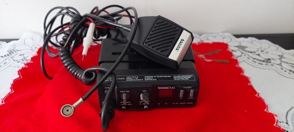 Danita 440 CB-Radio met microfoon, Telecommunicatie, Overige Telecommunicatie, Ophalen of Verzenden