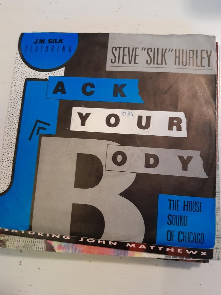 Steve slik hurley 7 inch jack your body, Ophalen of Verzenden, Zo goed als nieuw, Pop
