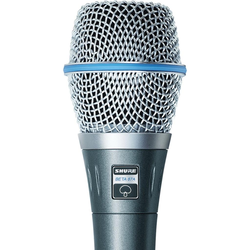 Nieuwe Shure Beta 87A condensator zangmicrofoon
