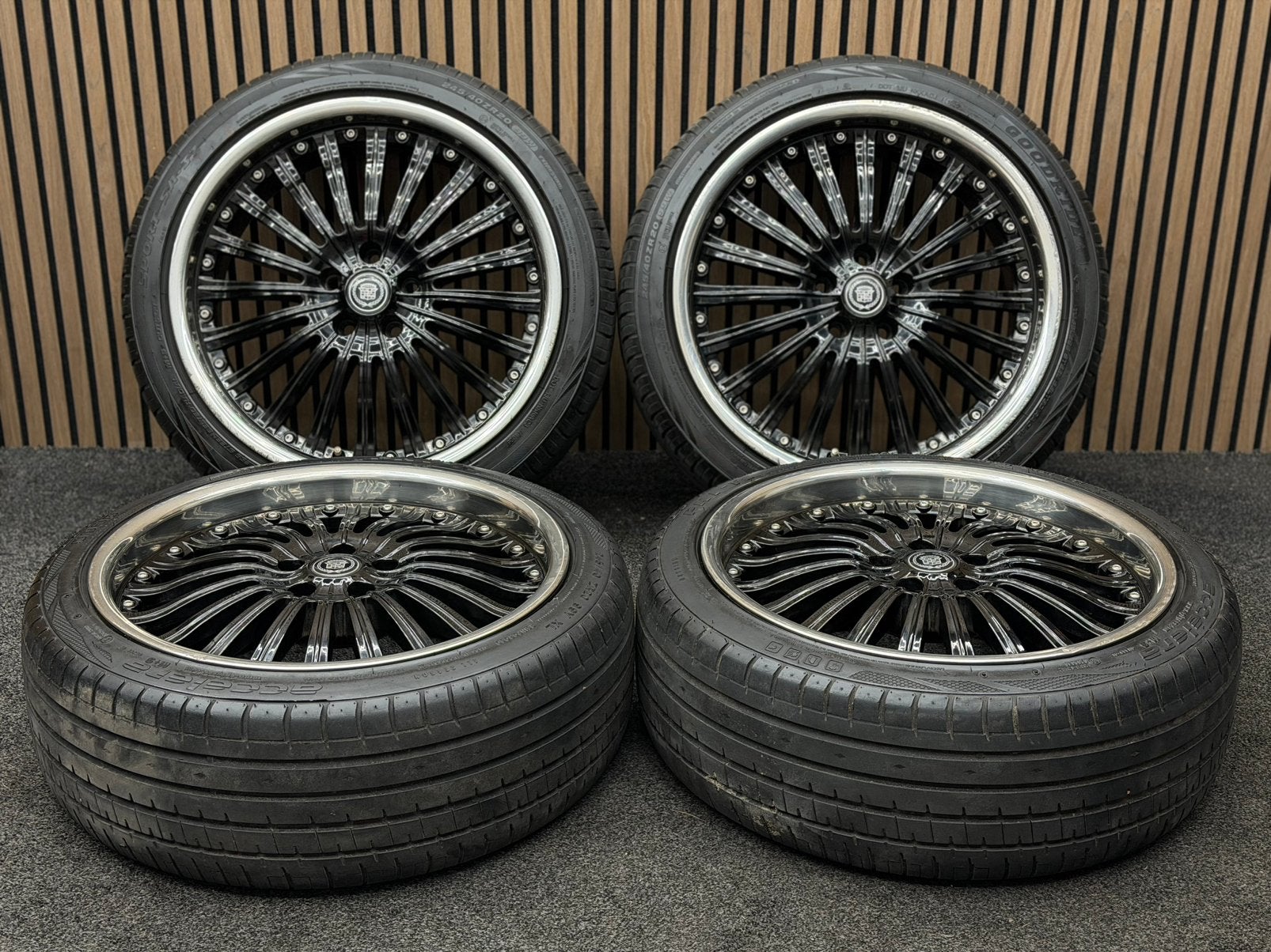 20 inch Orobica Oro 25 - Cadillac Seville 5x115 245/40/20, Ophalen, 245 mm, ., Banden en Velgen