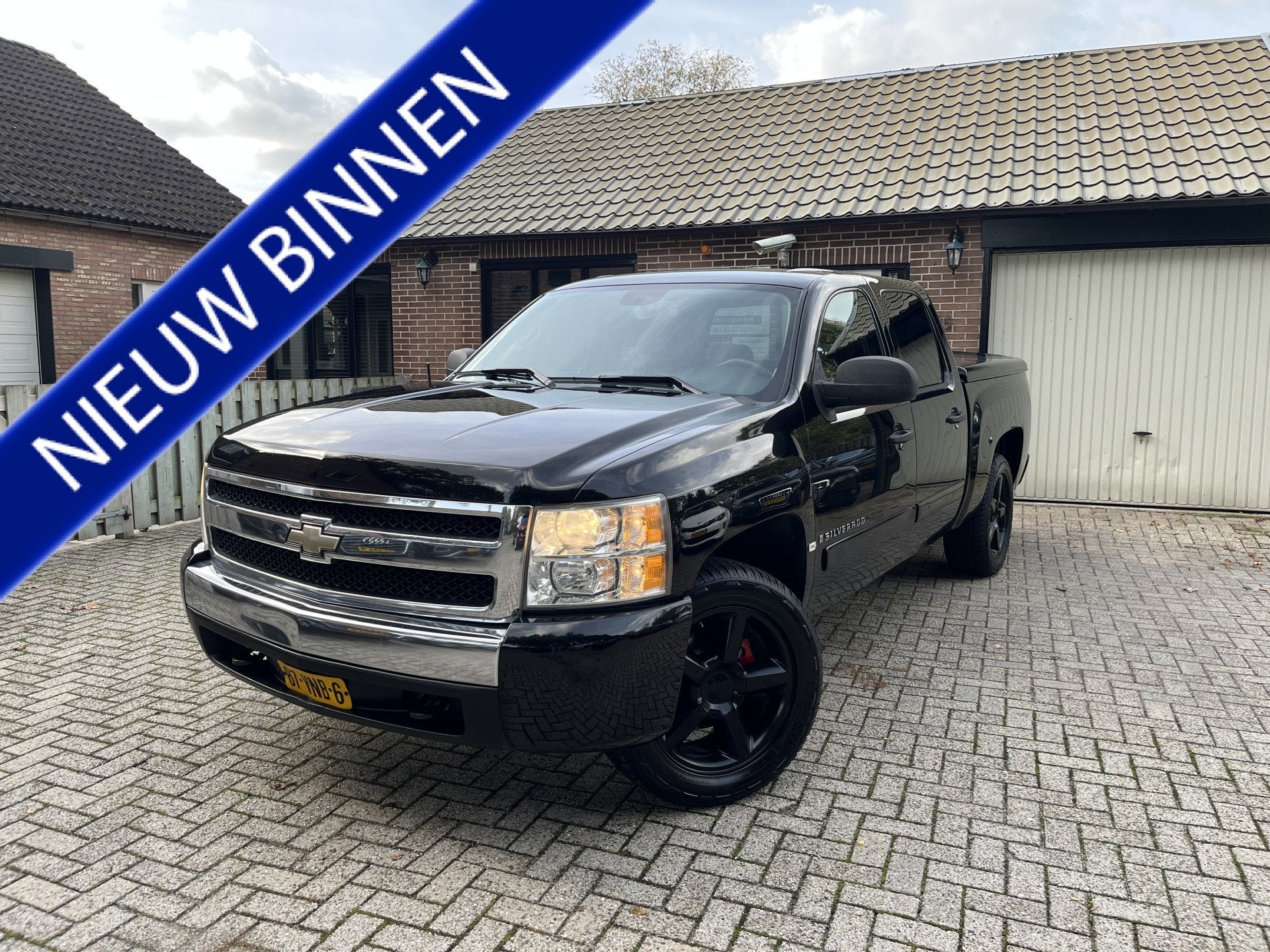 Chevrolet SILVERADO 4.8 V8 Nieuwe A.P.K 6 pers Nieuwe A.P.K, Auto's, Automaat, Stof, 8 cilinders, Chevrolet