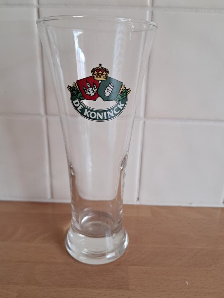 De Koninck bierglas - Zo goed als nieuw, Glas of Glazen, Ophalen of Verzenden, Overige stijlen, Glas