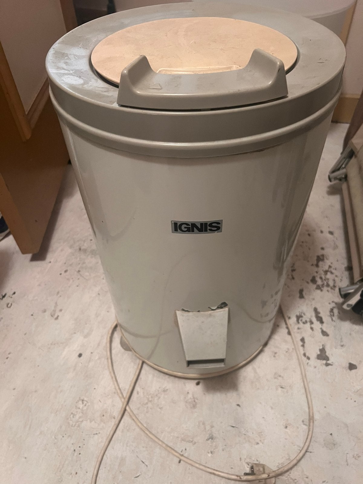 Ignis centrifuge - Handige en compacte wasdroger, Ophalen, Minder dan 85 cm, Minder dan 4 kg, Bovenlader