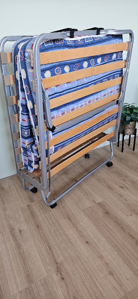 1 pers. opklapbed, Huis en Inrichting, Slaapkamer | Bedden, Ophalen, 90 cm, Eenpersoons, 190 cm of minder