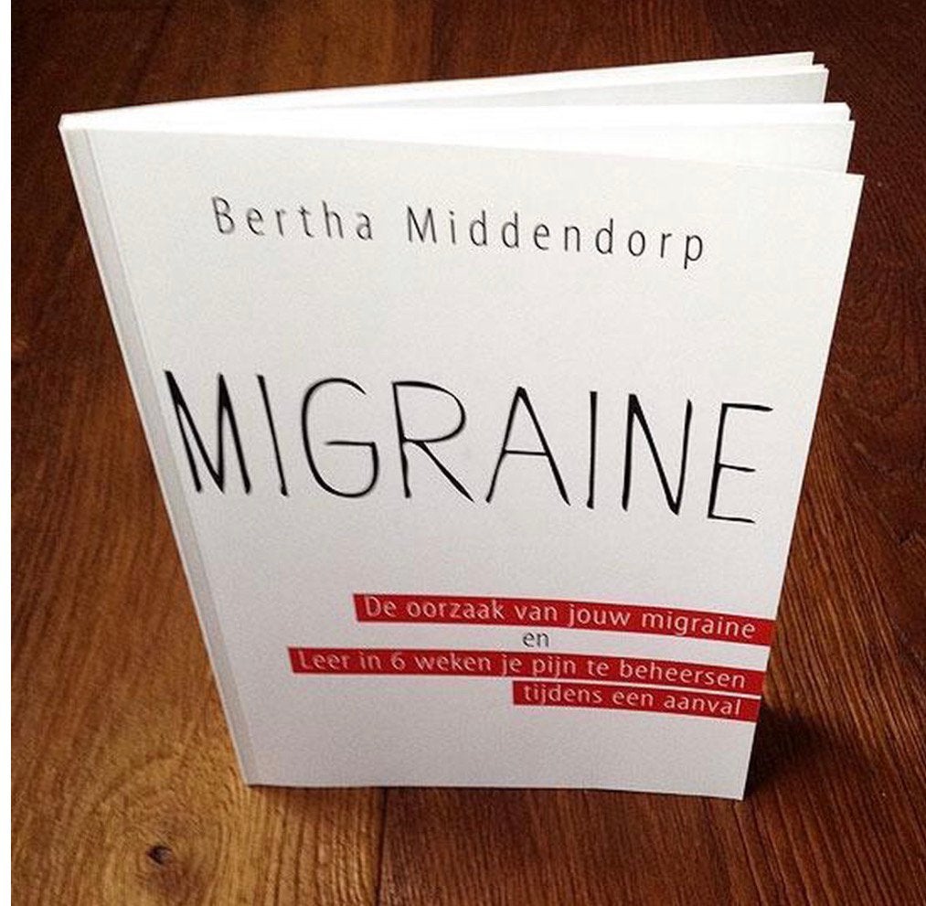 Migraine: Oorzaak en Beheersing in 6 Weken - Bertha Middendo, Boeken, Ophalen of Verzenden, Gezondheid en Conditie