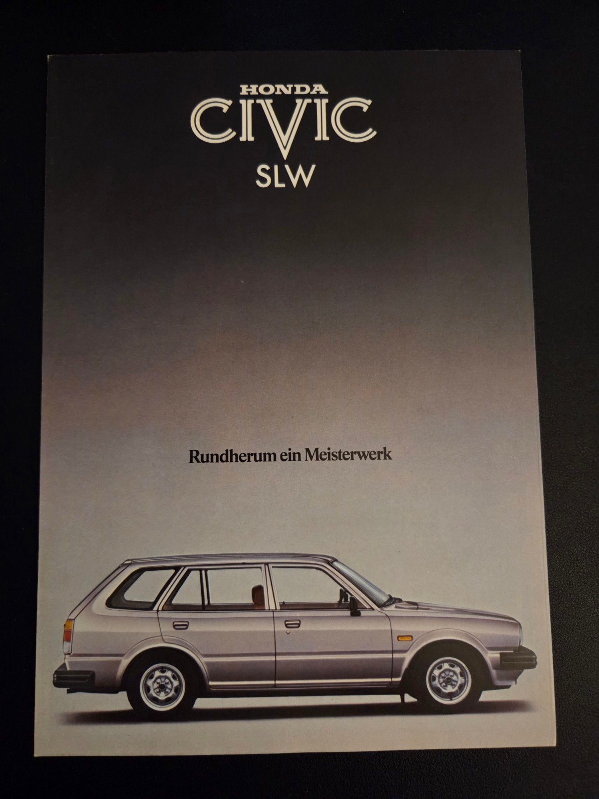 Brochure Honda Civic SLW 1980, Ophalen of Verzenden, Zo goed als nieuw, Honda