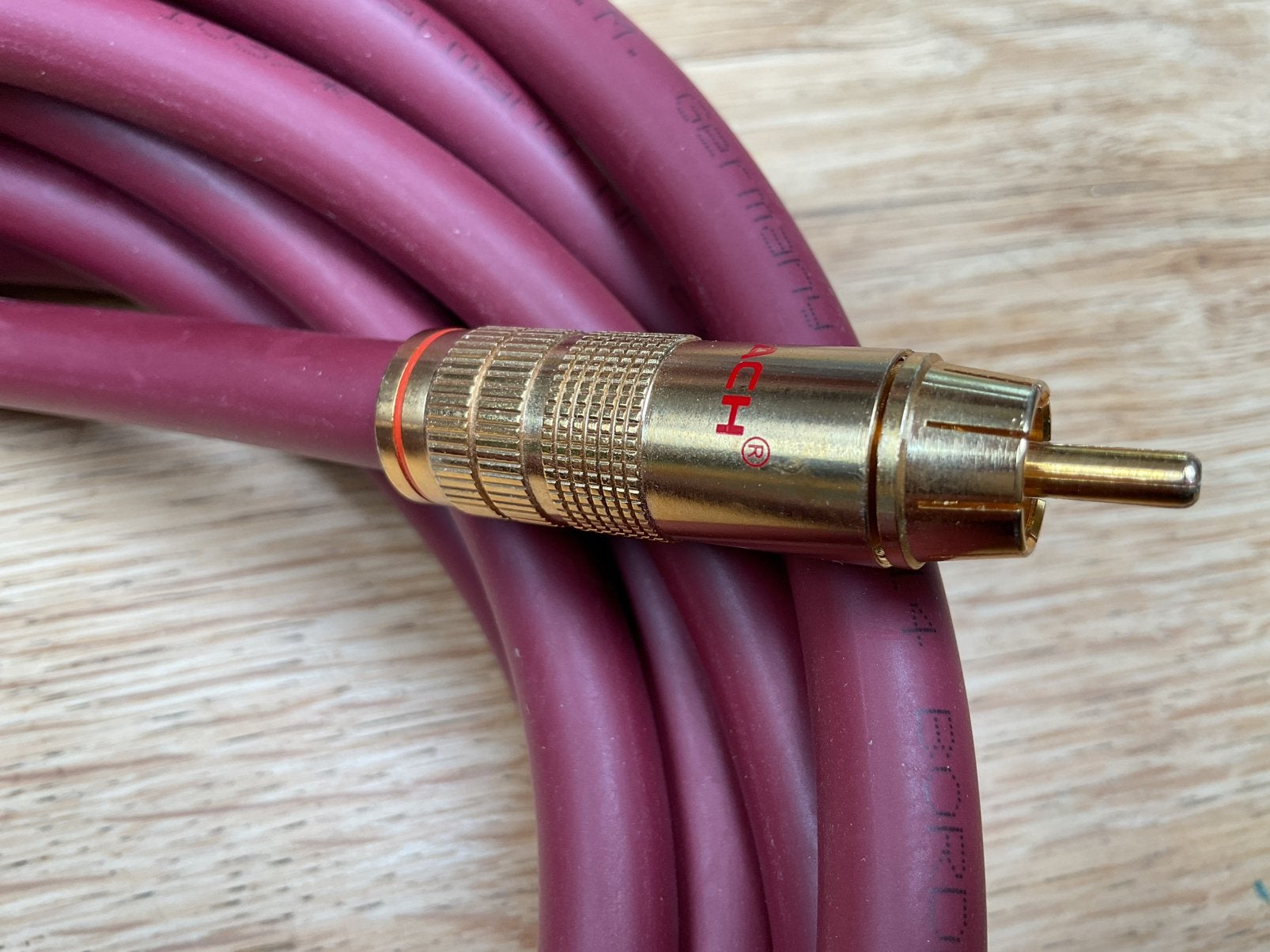 Oehlbach NF-214 analoge subwoofer interconnect 5 meter, Ophalen of Verzenden, Gebruikt, 5 tot 10 meter, Interlink-kabel