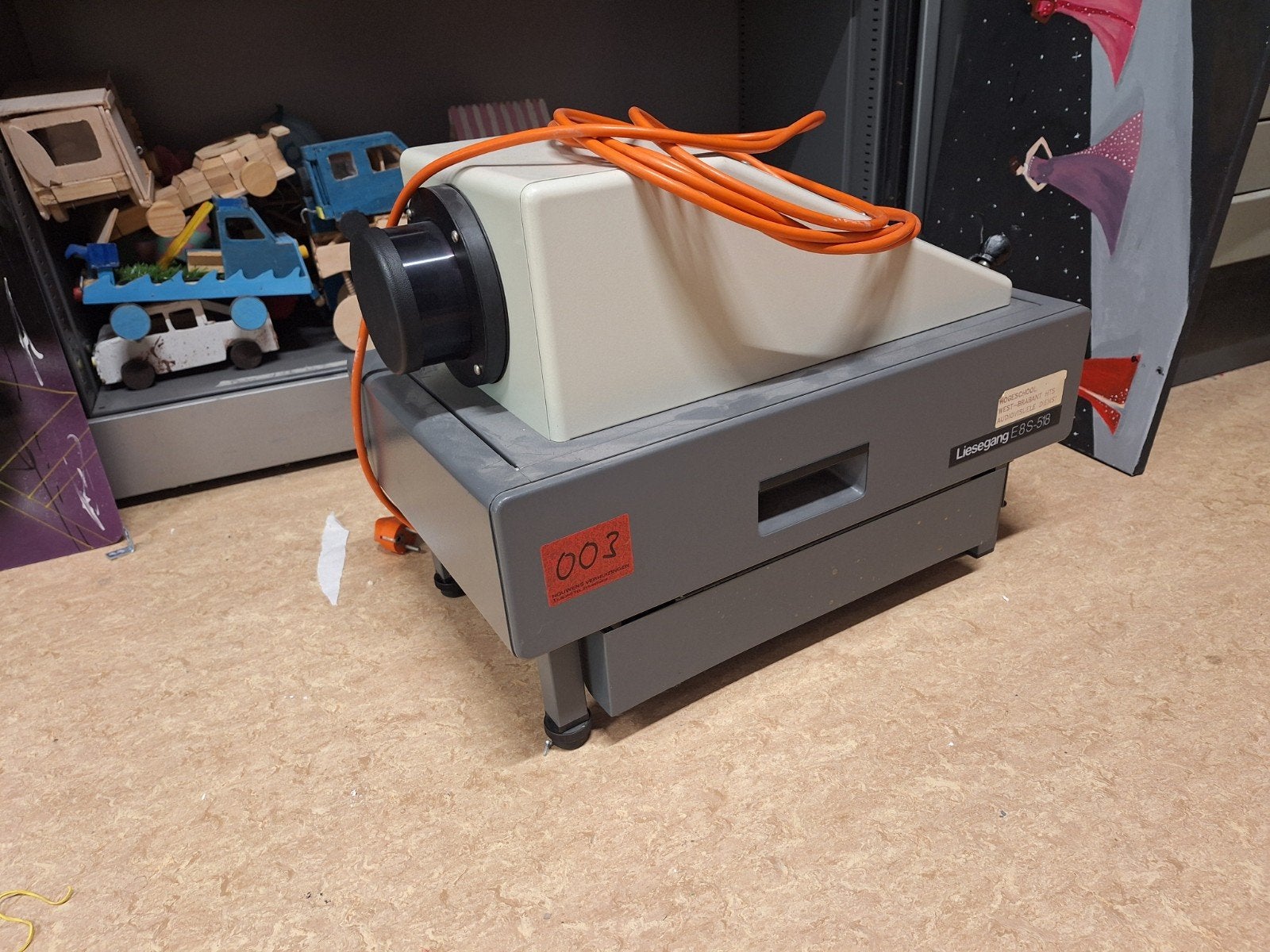 Liesegang E8 S-518 episcoop - Vintage projector, Ophalen of Verzenden, Liesegang, Overige resoluties, Gebruikt