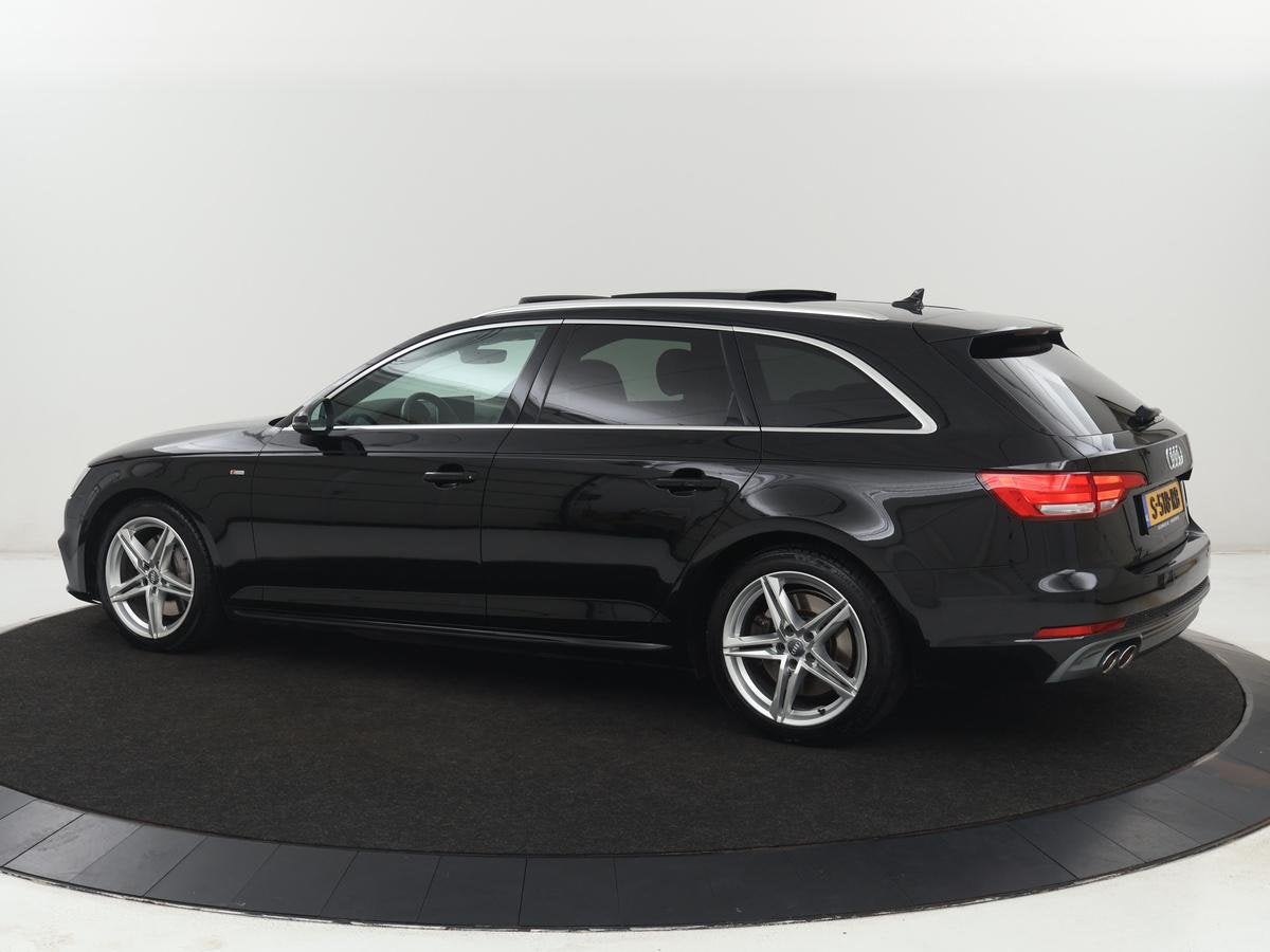 Audi A4 3.0 TDI quattro Sport Pro Line S | Panoramadak | Sto, Auto's, Audi, Automaat, Gebruikt, 197 €/maand, Zwart