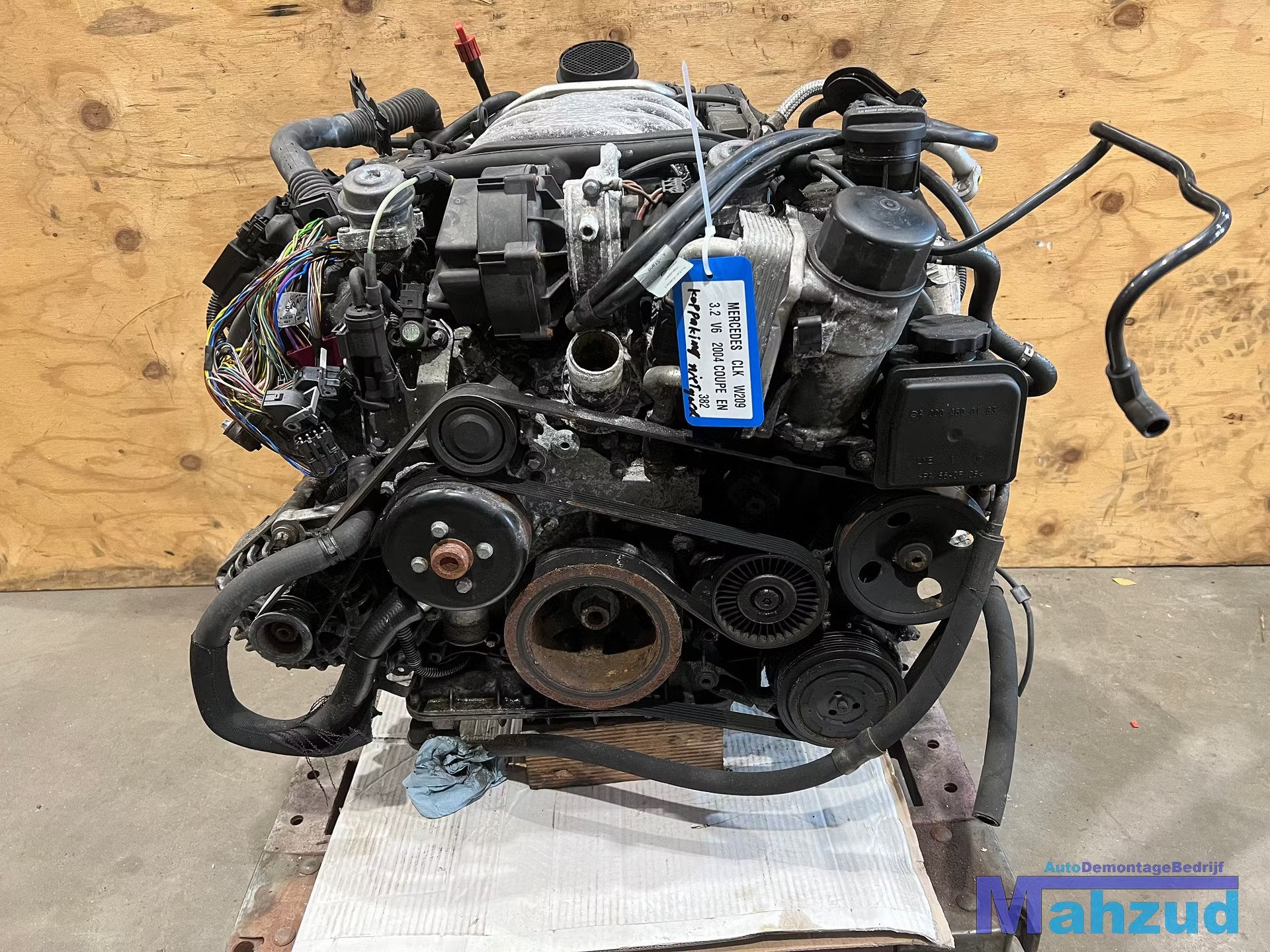 MERCEDES CLK W209 3.2 V6 Motorblok motor 112955, Auto-onderdelen, Gebruikt, Mercedes-Benz AG, Mercedes-Benz, Ophalen of Verzenden